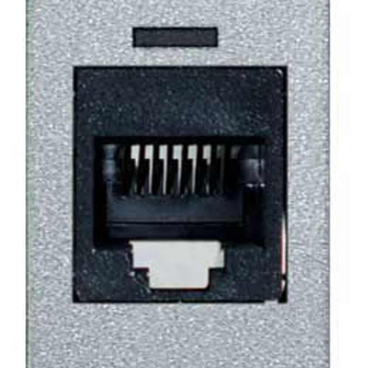 Módulo de Entrada RJ11 4 Fios 4,4x3,2x2,2cm Cromado, marca Pial - Foto Principal