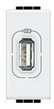 Tomada Carregador 1X Usb 1 Módulo, Branco