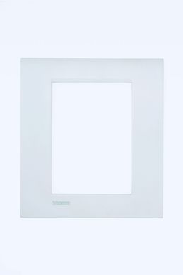 Placa 6 Postos Quadrado 4x4 13x2cm Argento Branco