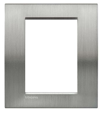 Placa 6 Postos 4x2 13x12cm LivinLight Cromado