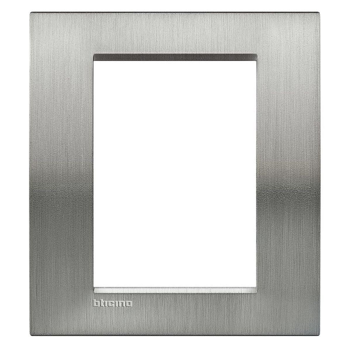 Placa 6 Postos 4x2 13x12cm LivinLight Cromado, marca Pial - Foto Principal