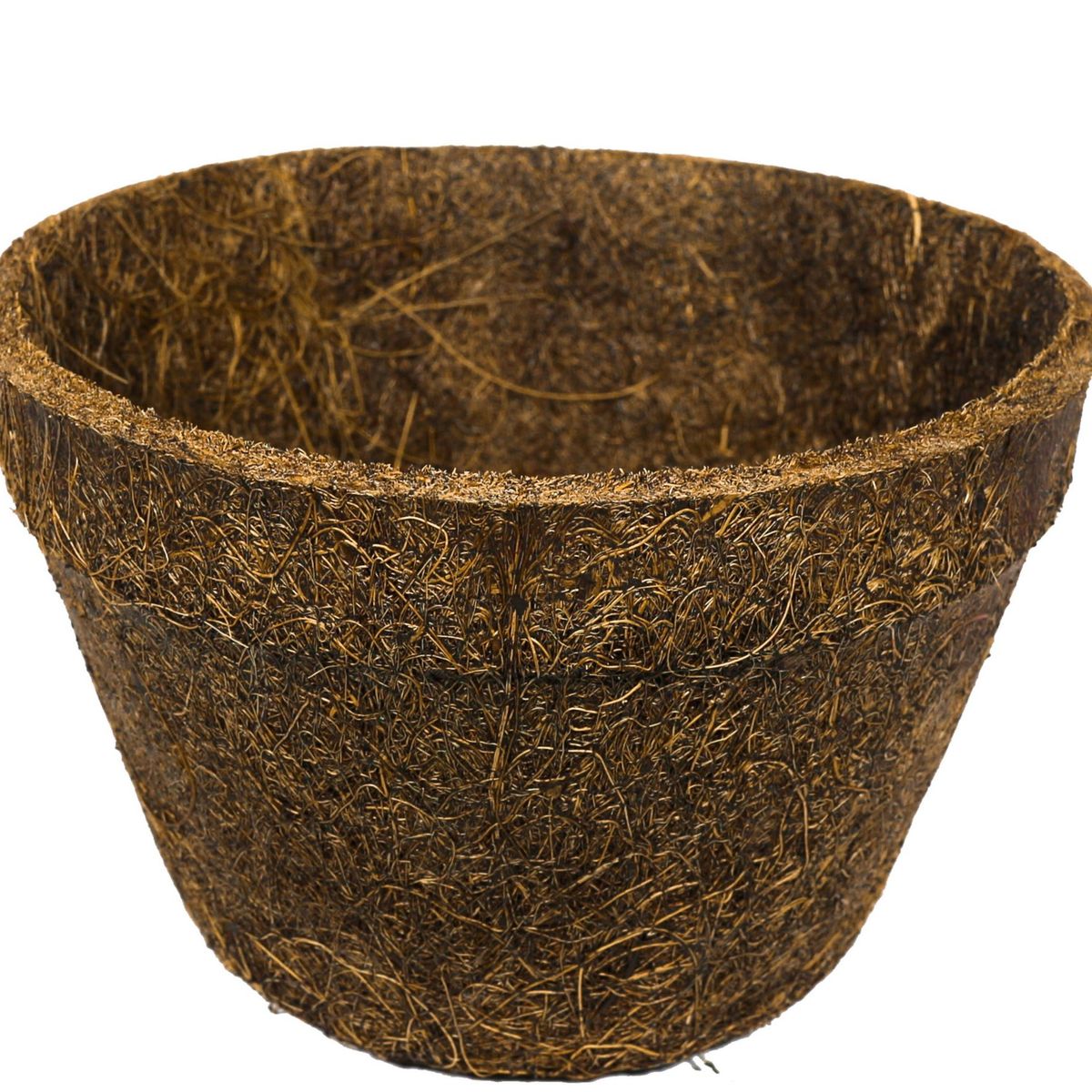 Vaso Comum Fibra de Coco Chão Médio 17x7x12cm Coquim, marca Coquim - Foto 2