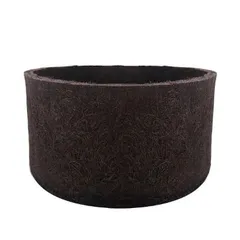 Vaso Comum Fibra de Coco Chão Extra Grande 14x26x28cm Coquim