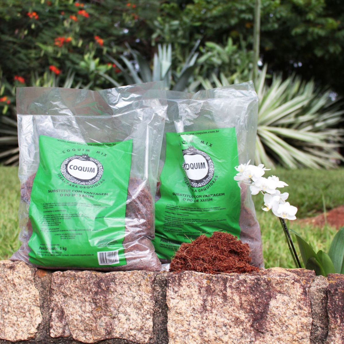 Substrato de Coco para Plantas Ornamentais 1Kg Coquim, marca Coquim - Foto 2