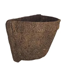 Vaso Comum Fibra de Coco Parede Médio 17x7x12cm Coquim