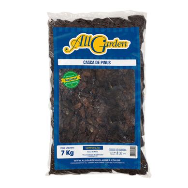 Casca de Pinus para decorao saco 7Kg 