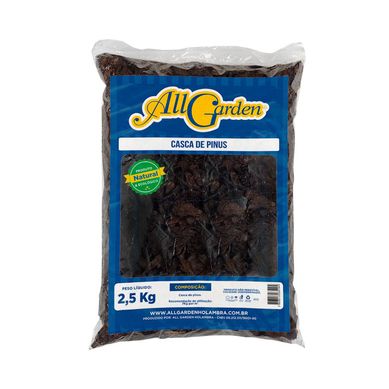 Casca de Pinus para decorao saco 2,5Kg 