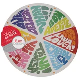 Tábua Vidro Pizza 35cm Fatias