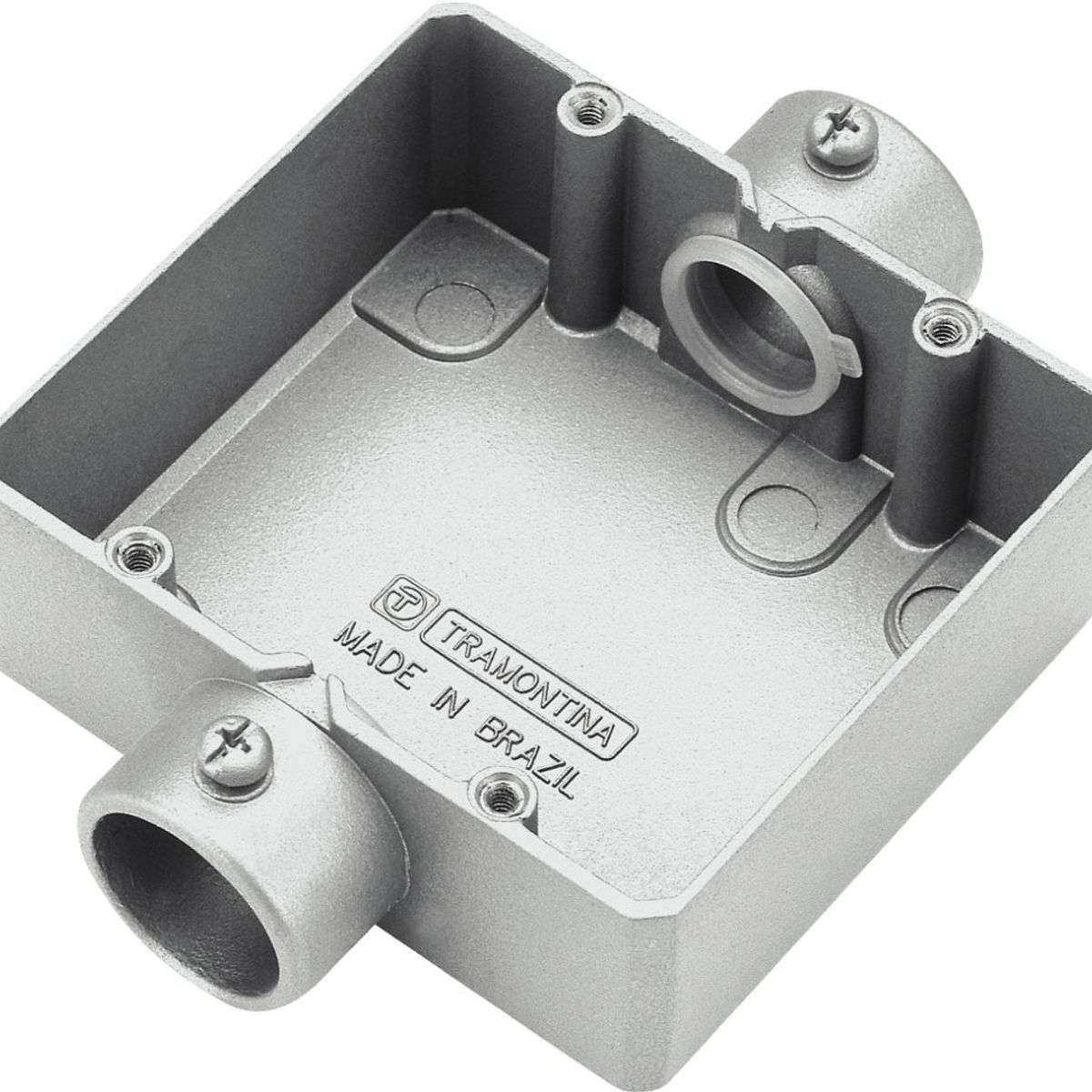 Condulete Duplo Cd Sem Rosca 3/4", marca Tramontina - Foto Principal