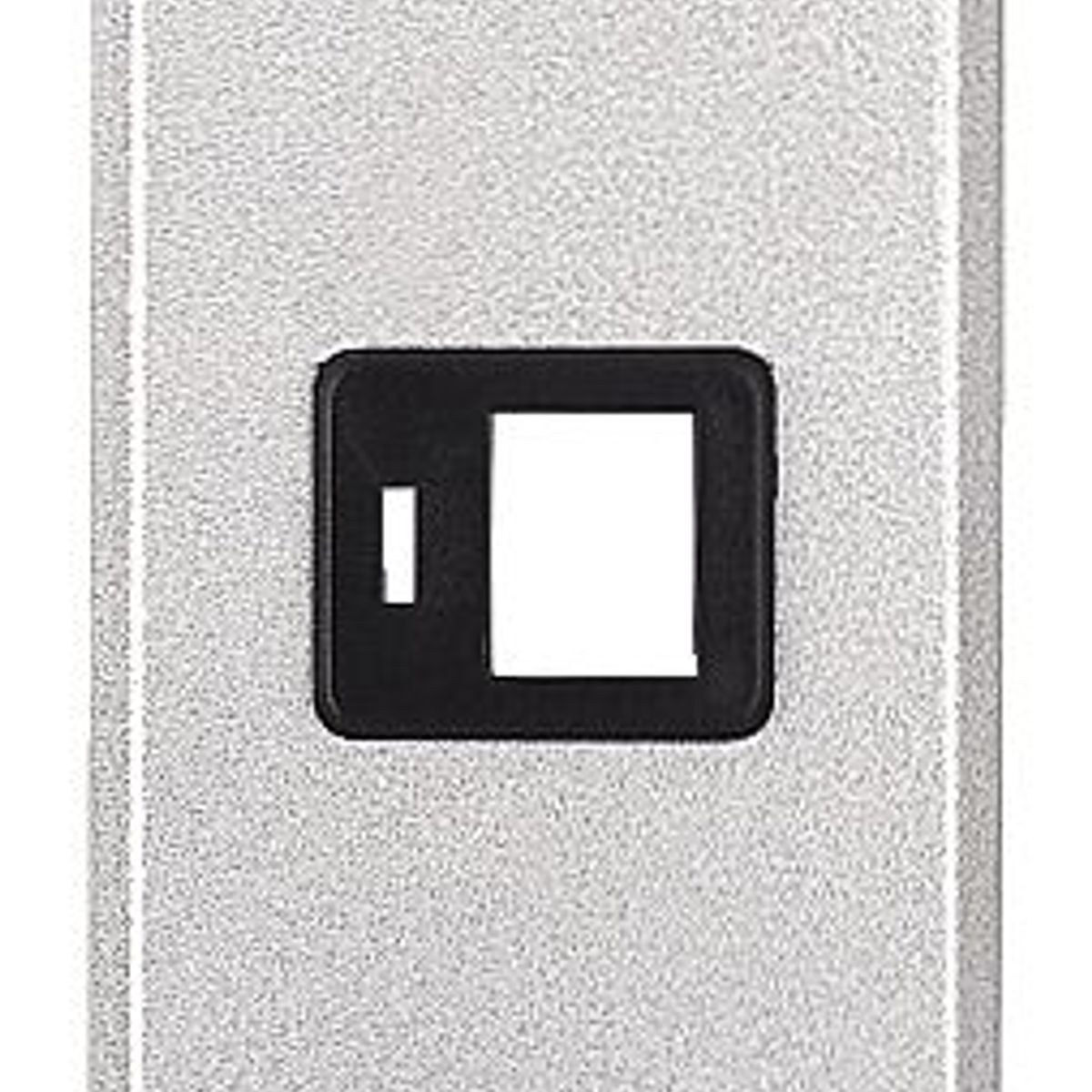 Tampa para condulete 1/2" e 3/4" com 1 posto com suporte para RJ, marca Tramontina - Foto Principal