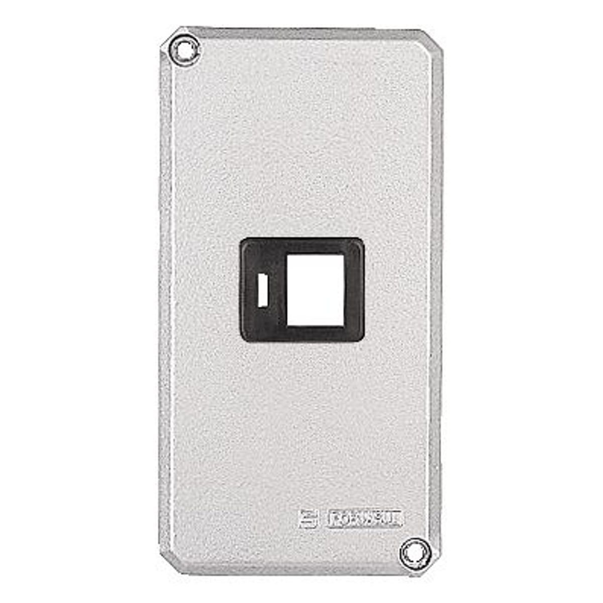 Tampa para condulete 1/2" e 3/4" com 1 posto com suporte para RJ, marca Tramontina - Foto Principal