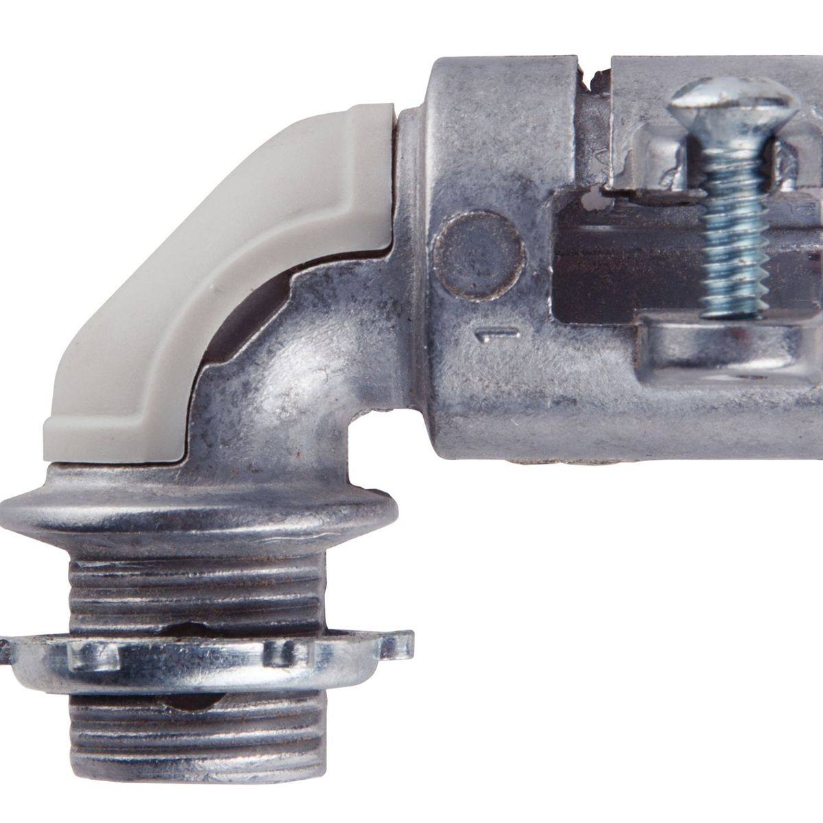Conector Curvo Com Rosca Para Condulete 1/2", marca Tramontina - Foto 2