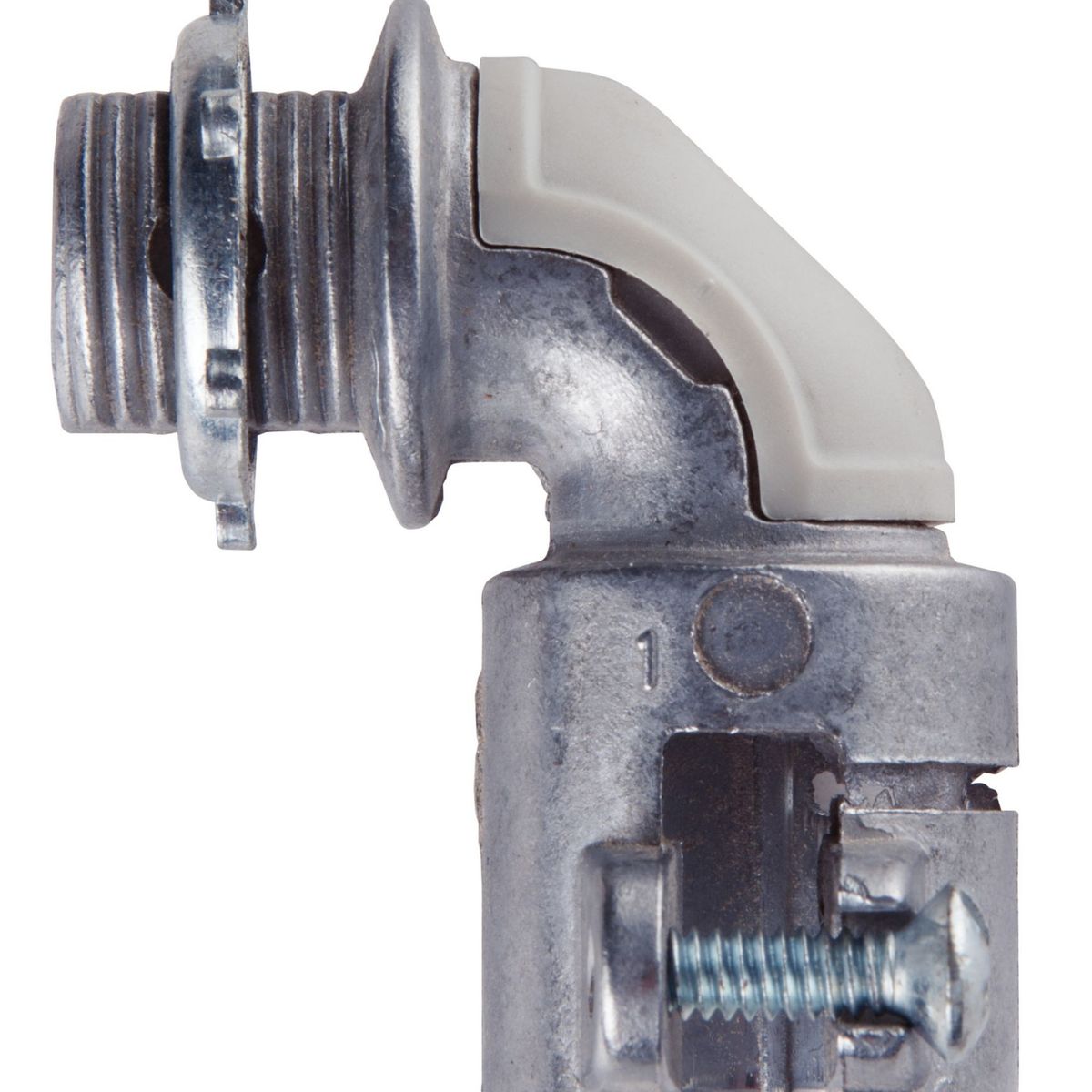 Conector Curvo Com Rosca Para Condulete 1", marca Tramontina - Foto 2