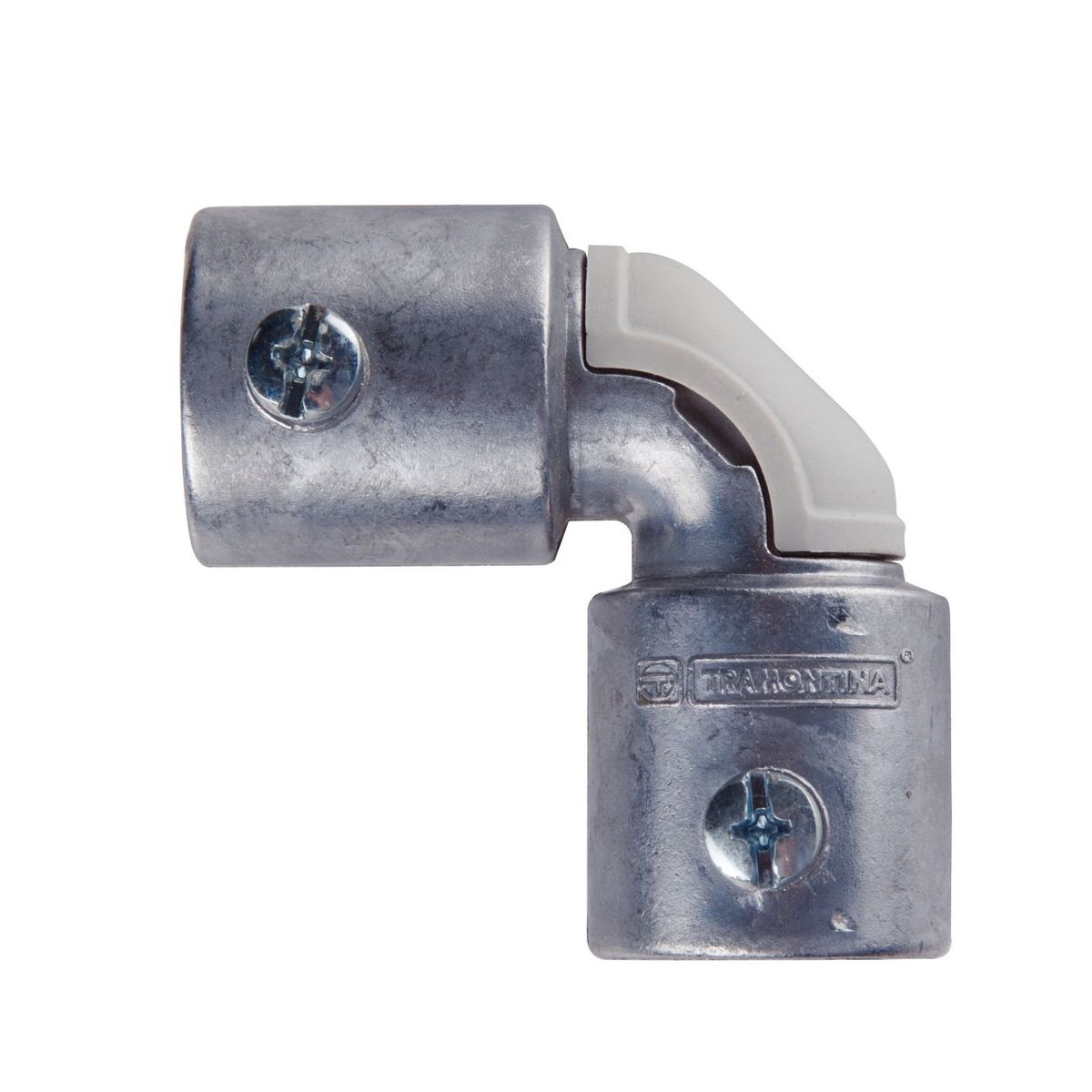 Conector Curvo Sem Rosca Para Condulete 1/2", marca Tramontina - Foto Principal