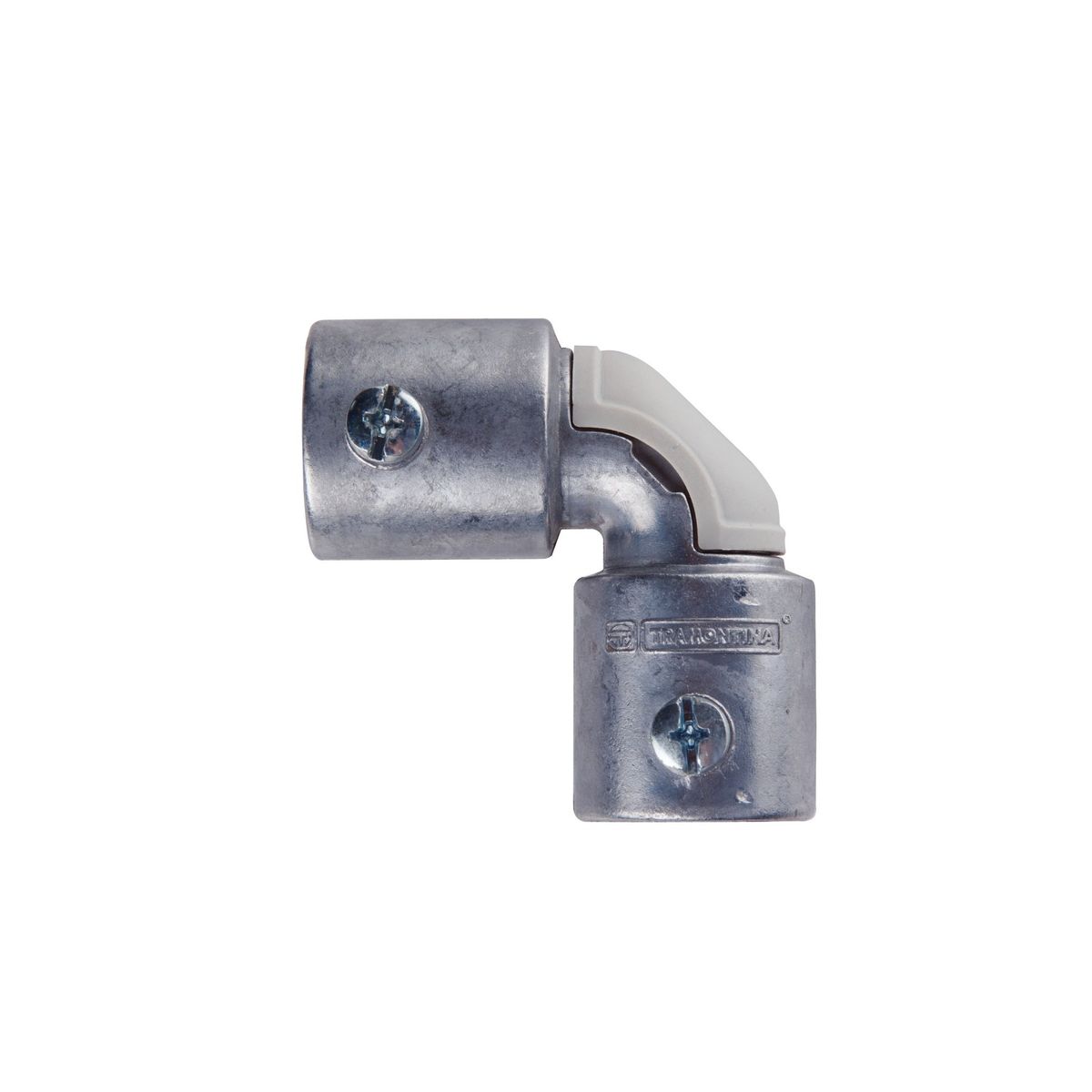 Conector Curvo Sem Rosca Para Condulete 1/2", marca Tramontina - Foto Principal