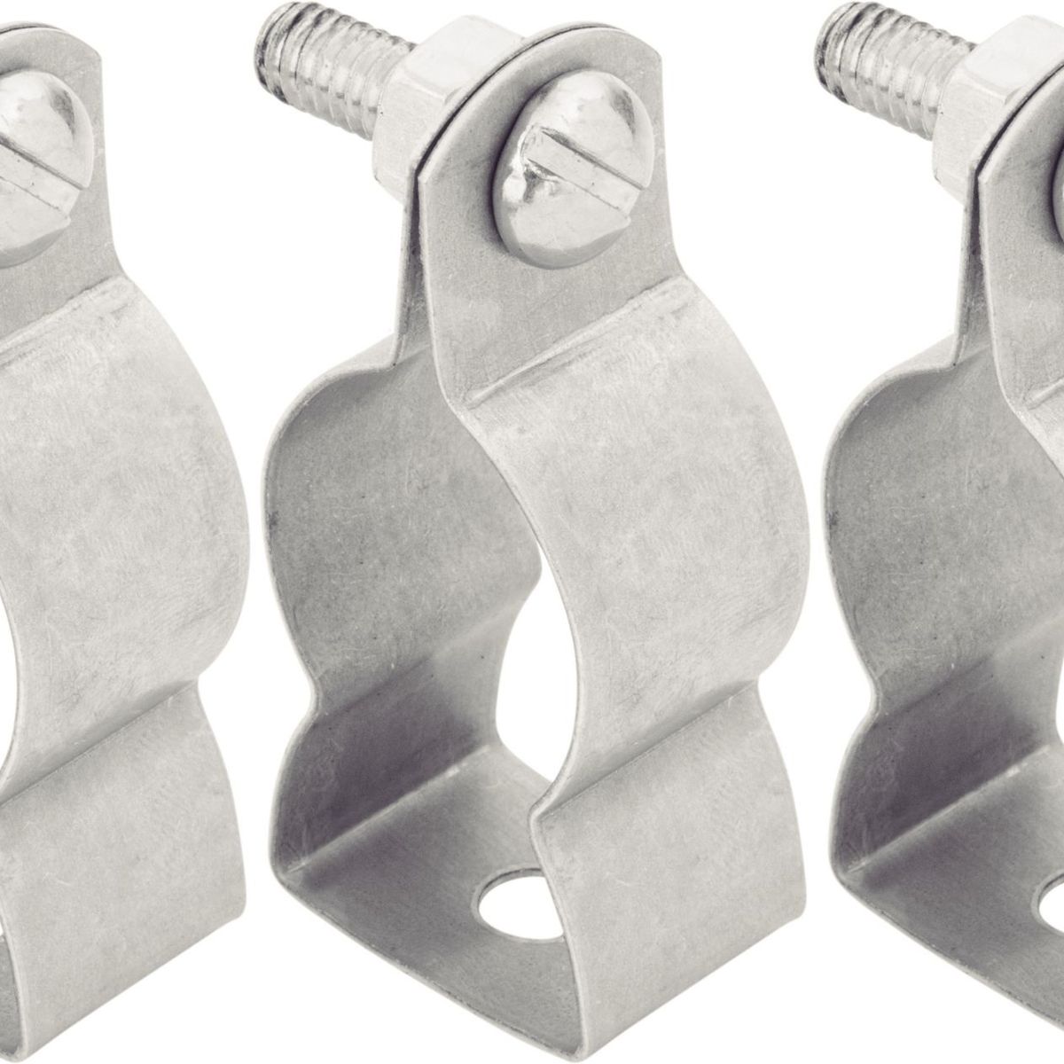 Abraçadeira Metálica Tipo D 3/4" com 3 Peças, marca Tramontina - Foto Principal
