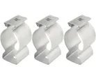 Abraçadeira Metálica Chaveta 1/2" com 3 Peças