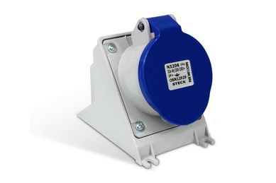 Tomada Sob Newk 3P T 16A 200/250V 9H Az Ip4