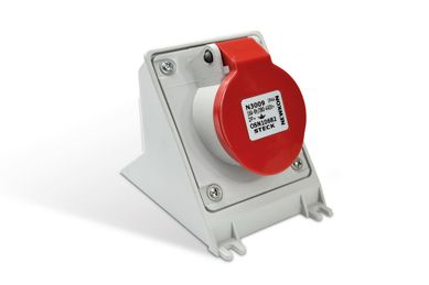 Tomada Industrial 3P+T Vermelha 32A 380/440V
