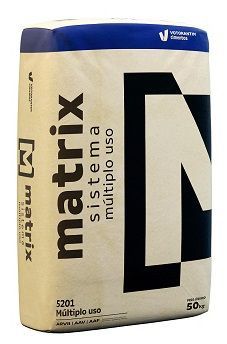 Argamassa Multi Uso Matrix, Cinza, 50kg