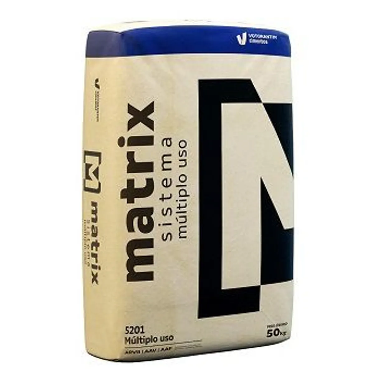 Argamassa Multi Uso Matrix, Cinza, 50kg, marca Votoran - Foto Principal