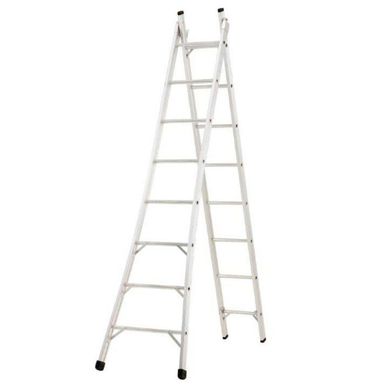 Escada Extensvel Alumnio 4 em 1 Pintor, 10 Degraus