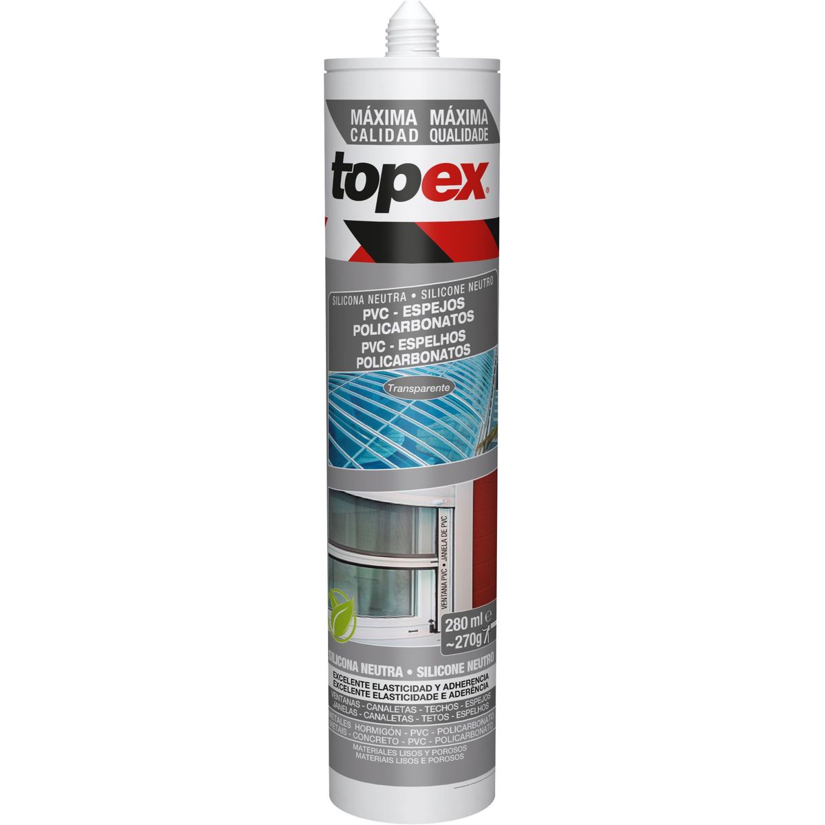 Silicone Neutro 300ml, marca Topex - Foto Principal