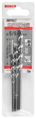 Broca Bosch CYL-1 para concreto 5-6-8 mm jogo com 3 unidades