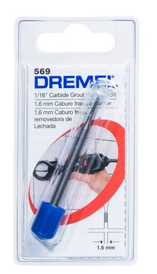 Dremel 569 Broca de Remoo de Rejuntes 1/16