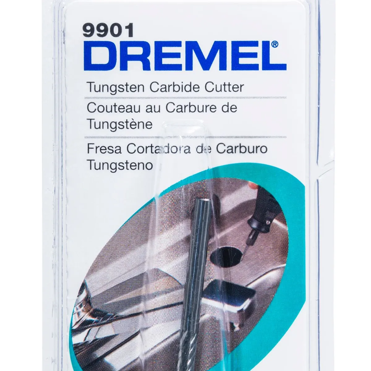 Dremel 9901 Escariador de Carbureto de Tungstênio Multiuso 1/8", marca Bosch - Foto Principal