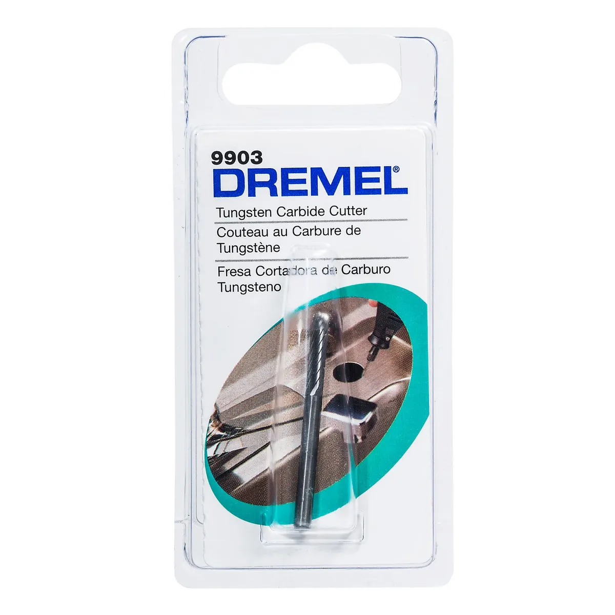 Dremel 9903 Escariador de Carbureto de Tungstênio Multiuso 1/8", marca Bosch - Foto Principal