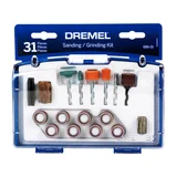 Kit de Acessórios para Lixar e Desbastar 686 31 peças Dremel Bosch
