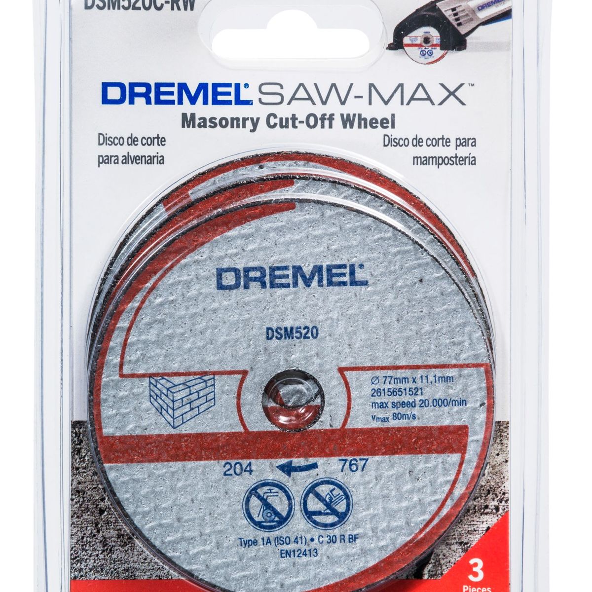 Disco de Corte para Alvenaria Sawmax Dremel, marca Bosch - Foto Principal