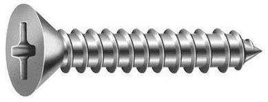 Parafuso AA Inox 304 RI Polegadas 200 Peas, 3,9X13cm