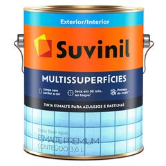 Tinta Esmalte Epóxi Base Água Multissuperficies 3,6L Branco Suvinil