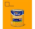 Esmalte Sintético Amarelo 900ml Coralit Premium para Madeiras e Metais