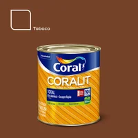 Esmalte Sintético Tabaco 900ml Coralit Premium para Madeiras e Metais