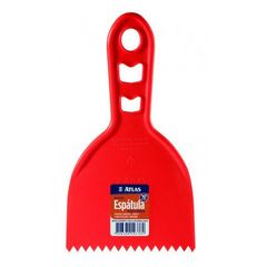 Espátula de Plástico Dentada 10cm REF-151/10