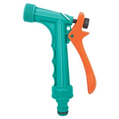 Hidropistola plástica para Engate Rápido Laranja e Verde Tramontina