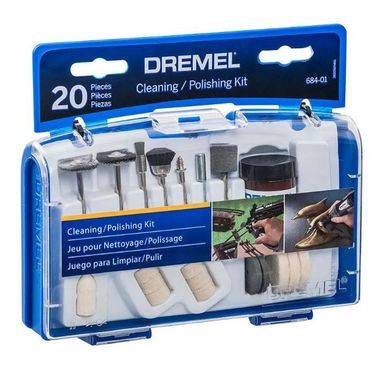 Kit de Acessrios para Limpar e Polir 684 20 Peas Dremel