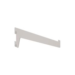 Suporte Engate Simples, Branco, 25cm