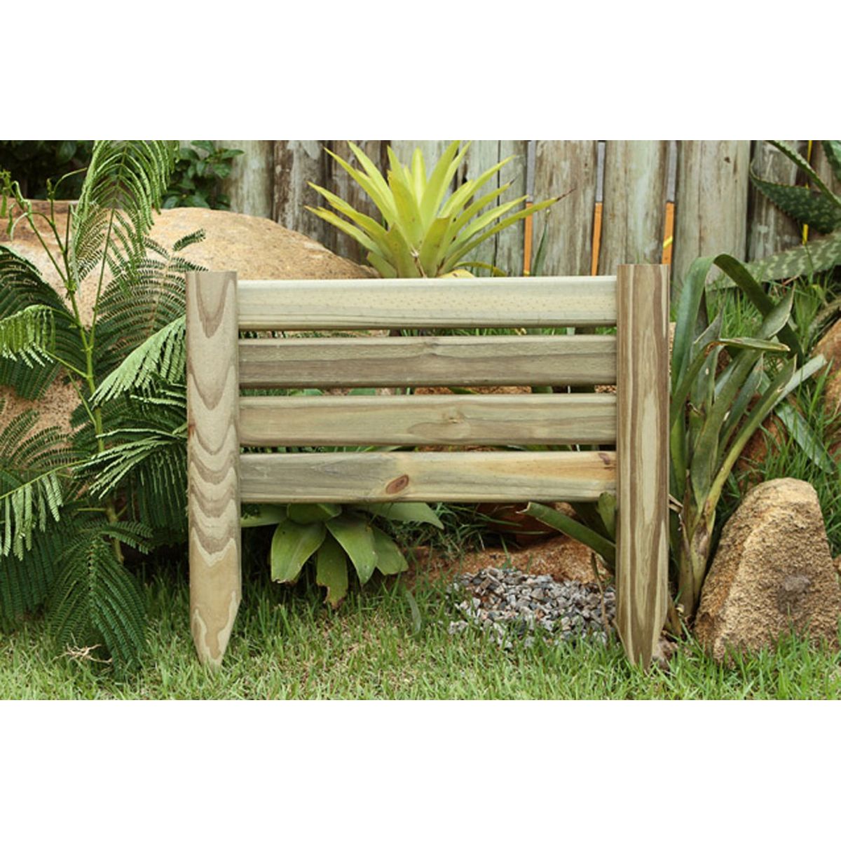 Cerca Pinus Autoclavado Premium 60x28x6,5cm Madeira, marca Schneider - Foto Principal