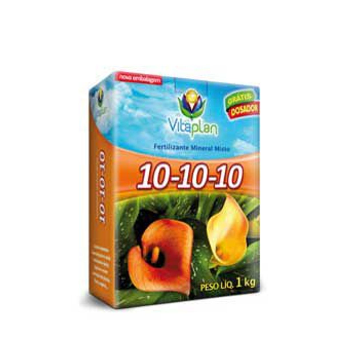 Fertilizante 1kg, marca Nutriplast - Foto Principal