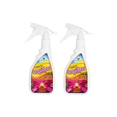Kit com 2 Fertilizantes Foliar Orqudeas 500ml