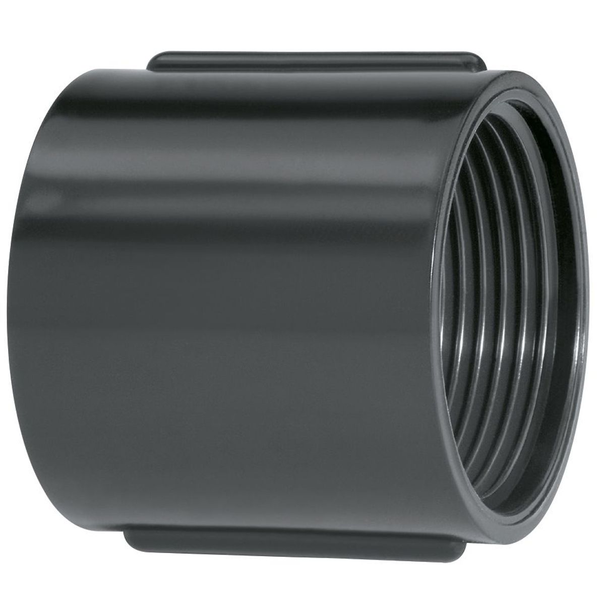 Luva 4" Eletroduto Roscável Preto, marca Amanco - Foto Principal
