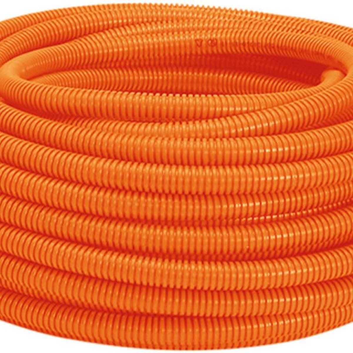 Eletroduto Corrugado Flexível Reforçado 25mm x 50 metros Laranja, marca Amanco - Foto Principal