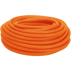 Eletroduto Corrugado Flexível Reforçado 25mm x 50 metros Laranja