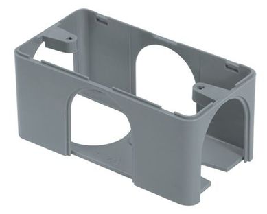 Caixa 1/2 e 3/4 Electroamanco Cinza