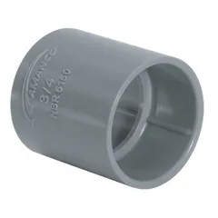 Luva 1/2" Electroamanco Cinza