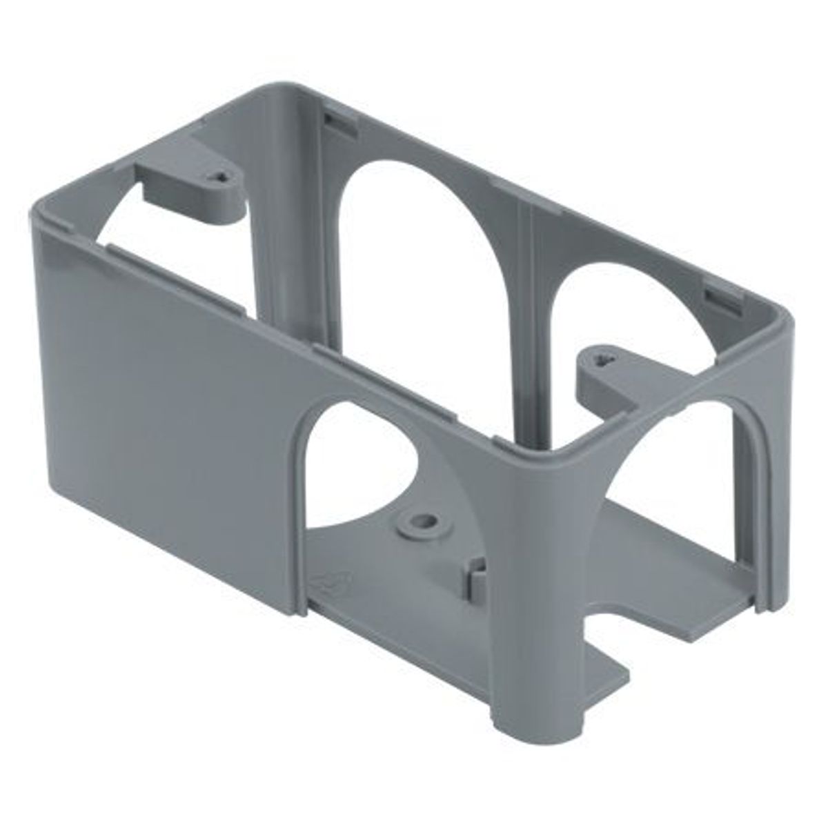 Caixa 1 e 1.1/4" Electroamanco Cinza, marca Amanco - Foto Principal